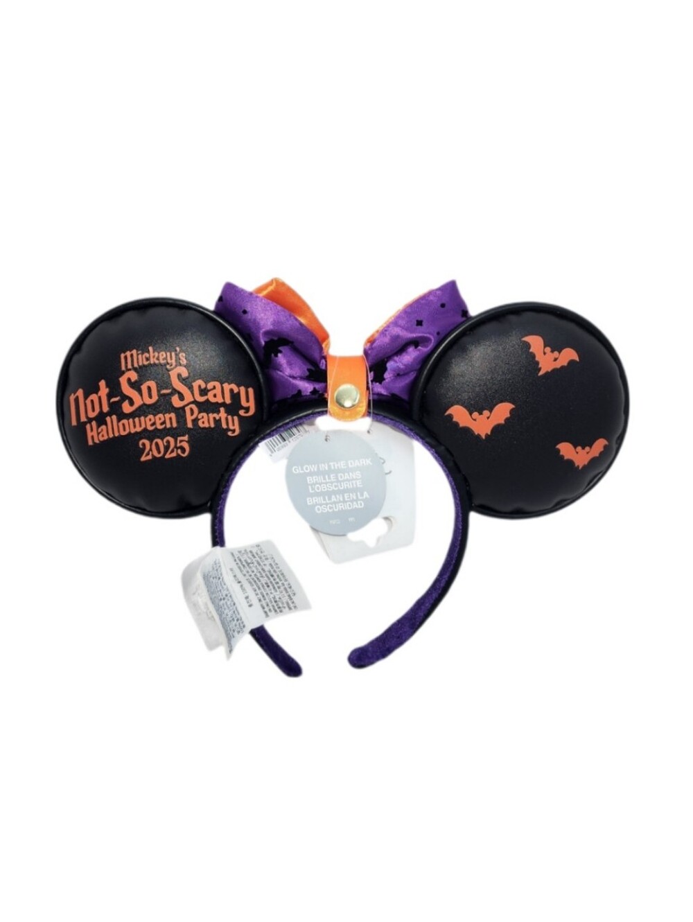 Disney Parks 2025 Mickey's Not So Scary Halloween Party Exclusive Ears - NWT - Picture 2 of 11